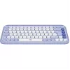 Logitech Klávesnica Logitech POP ICON KEYS OFF White Lilac US