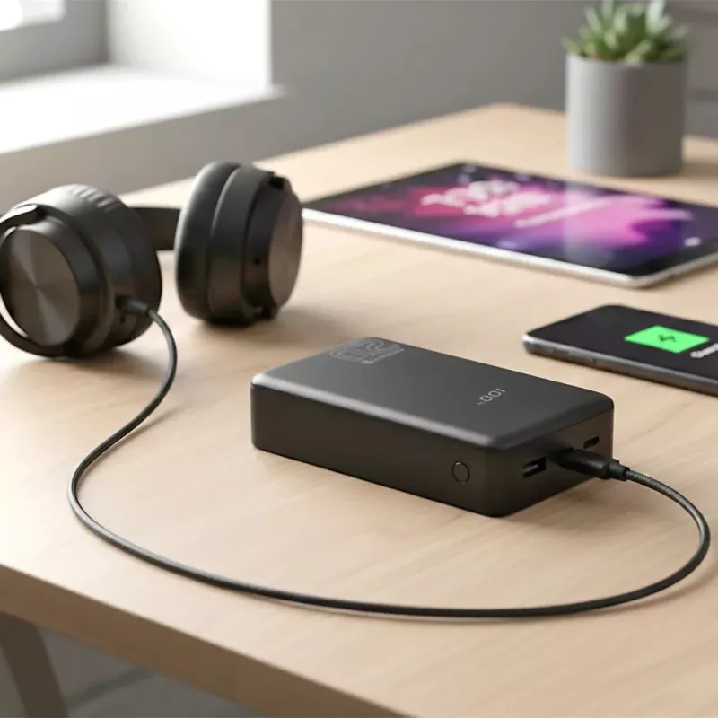 Powerbanka everActive EB-22QB 20 000 mAh, 2× USB-C 20W, Quick Charge 4.0