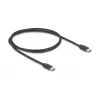 DELOCK 66941 bezdrôtová nabíjačka 3-in-1 pre smartfón smart hodinky slúchadlá USB Type-C 15 W interiérová čierna