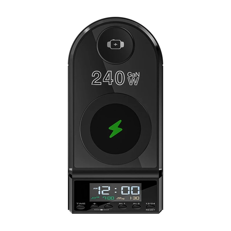 Budík BlitzWolf BW-FW10 s 2×USB-A a 4×USB-C portami