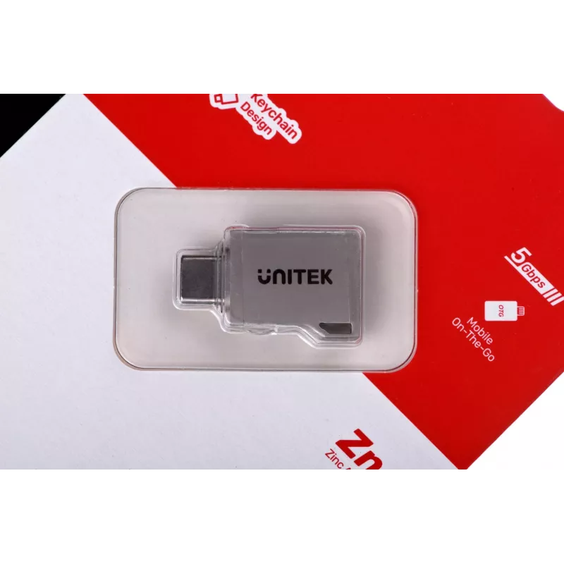 UNITEK adaptér USB-C-USB-A 3.1 GEN1, M/F, A1025GNI