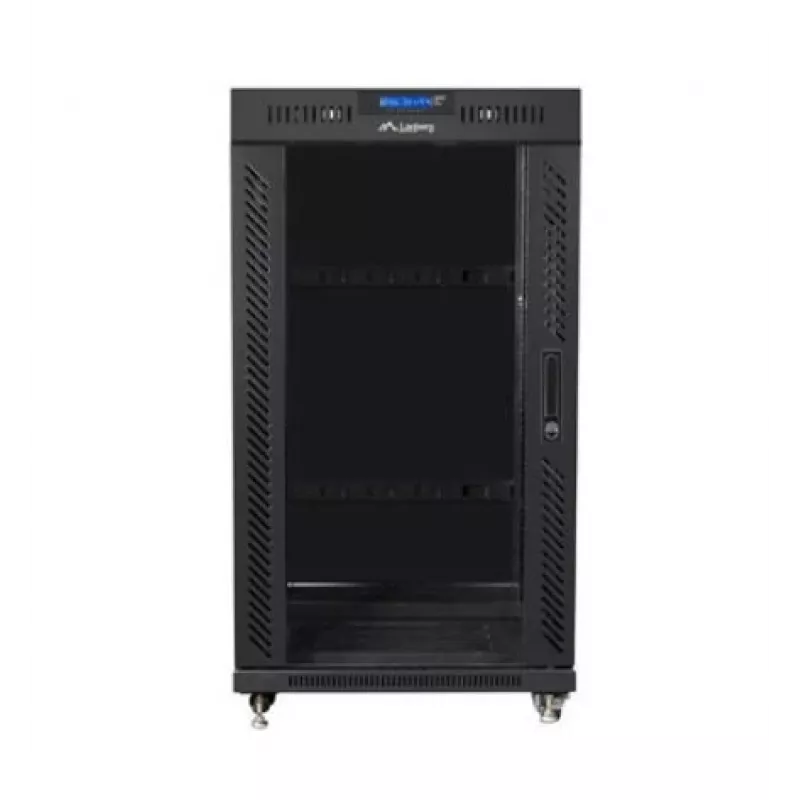 Racková skriňa 19 palcov 22HE 600x600 mm čierna LANBERG FF01-6622-12BL