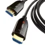 Aktívny optický HDMI 2.1 kábel 20m, 8K@60Hz, 48Gbit/s, pozlátené konektory