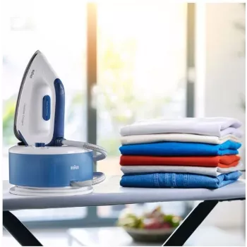 Braun CareStyle Compact IS 2143 BL 2400 W 1,5 L EloxalPlus žehliaca plocha modrá, biela