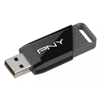 PNY Attaché X, 64 GB, USB Type-A, 3.2 Gen 1 (3.1 Gen 1), 130 MB/s, Dia, čierny