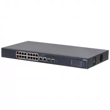 Dahua Technology SG4020LP sieťový switch Managed L2 Gigabit Ethernet (10/100/1000) Power over Ethernet (PoE) čierna