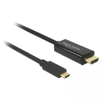 Videokábel adaptér DeLOCK 85260 USB Type-C HDMI 3 m čierny