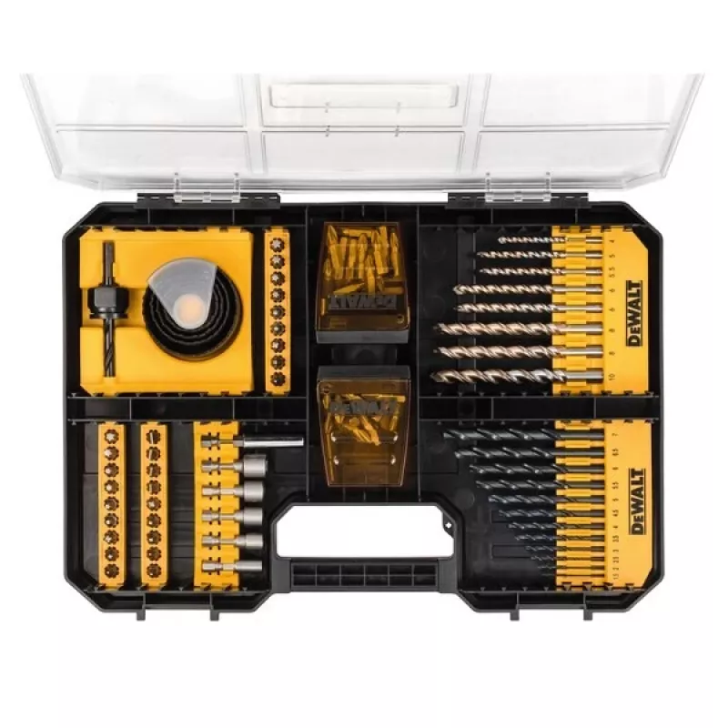 Dewalt Dt71569-Qz sada bitov a vrtákov, 100 ks