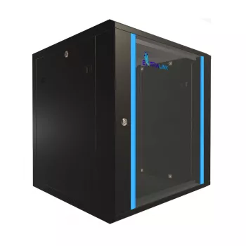 Nástenný rozvádzač Extralink Rackmount rozvádzač 12U 600x600 čierny