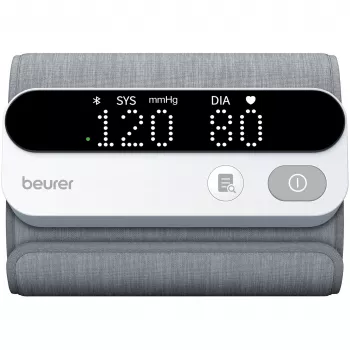 Beurer BM 59 ramenný tlakomer, Bluetooth, biely/čierny