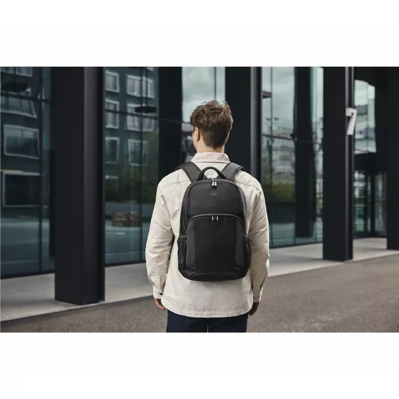 Voľnočasový batoh Wenger SwissGear XE Tryal čierny polyester PVC