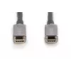 DIGITUS USB-C AOC AV prepojovací kábel 10m 4