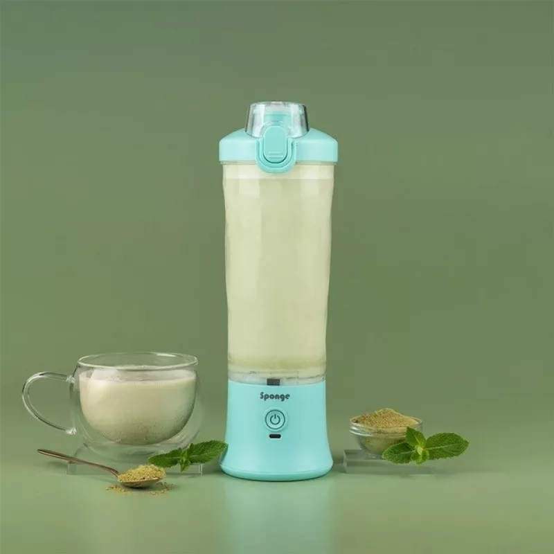Sponge akumulátorový stolový mixér 0,6 l tyrkysový