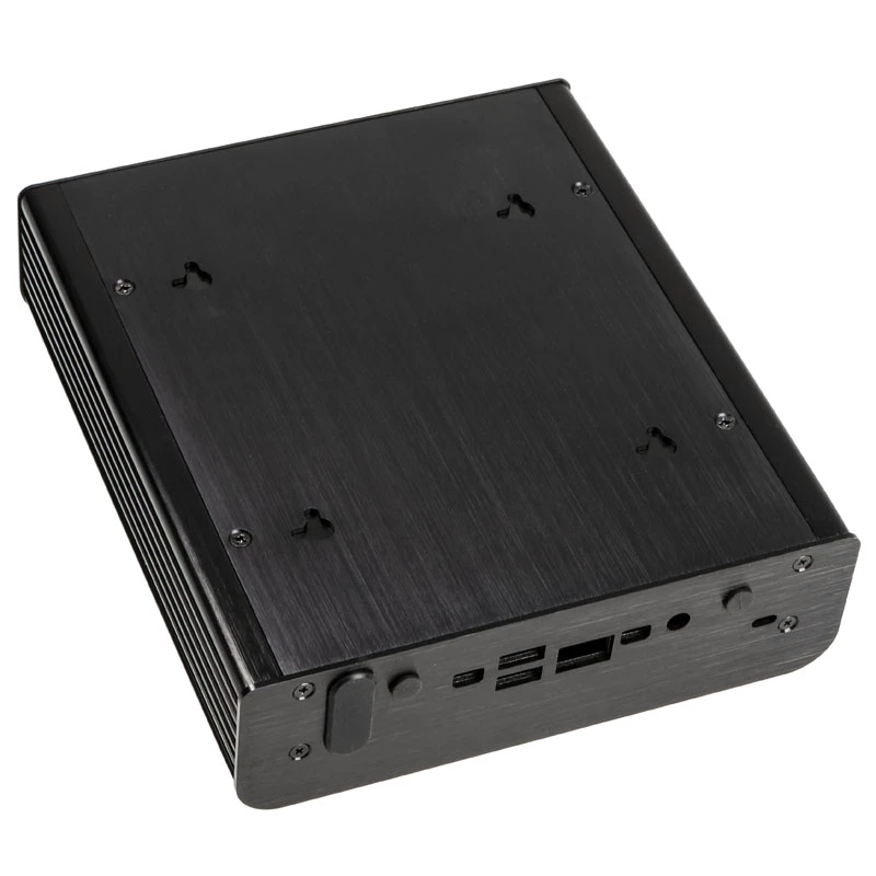 Počítačová skriňa Akasa Newton S UCFF skriňa, Intel NUC, čierna