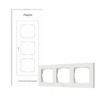 Smart Switch rám H2 3-násobný Aqara FE-X02D-W
