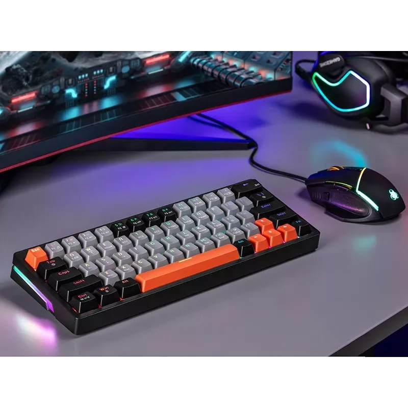 Mechanická klávesnica Tracer GAMEZONE EVO1 HOT SWAP 63 (sivá) TRAKLA47297
