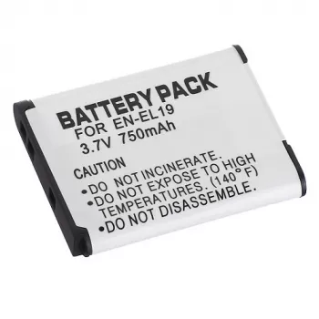 Nabíjateľná batéria do fotoaparátu Extra Digital EN-EL19 3,7V 1050mAh pre kompatibilné fotoaparáty Nikon