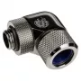 Adaptér 90° BitsPower Advanced Multi-Link G1/4 palca vonkajší závit na 14 mm AD hardtube — otočný