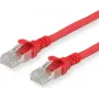 ROLINE - patch kábel - RJ-45 (M) na RJ-45 (M) - 30 cm - SFTP - CAT 6a - červený (21.15.2971)