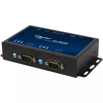 Mediálny konvertor ALLNET ALL-SDS102v2 — 2x sériový (RS232/RS422/RS485) na 10/100BASE-TX