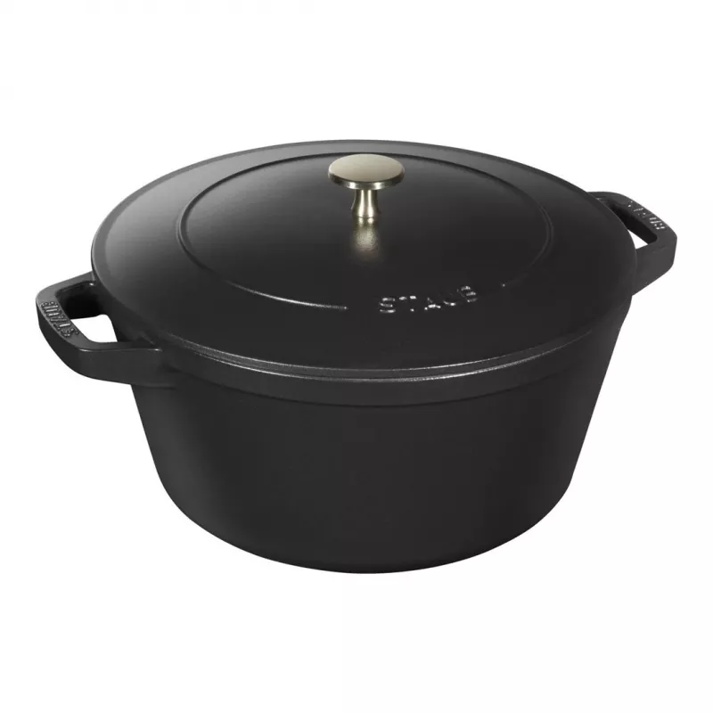 Staub La Cocotte 4,2 L okrúhly liatinový hrniec na dusenie