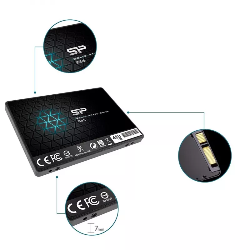 SSD disk Silicon Power slim S55 480 GB 2,5