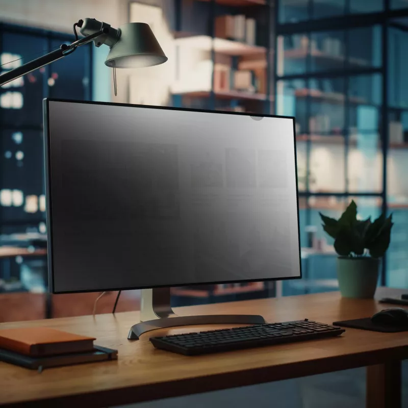 StarTech.com 31,5 inch 16:9 ochranná fólia proti videniu na počítačový monitor, antireflexný filter proti videniu s redukciou modrého svetla, ochrana obrazovky monitora s uhlom videnia +/- 30°