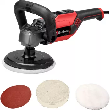 Leštička EINHELL CC-PO 1100/150 CE 1100 W, 500–3500 ot/min, 150 mm podložka