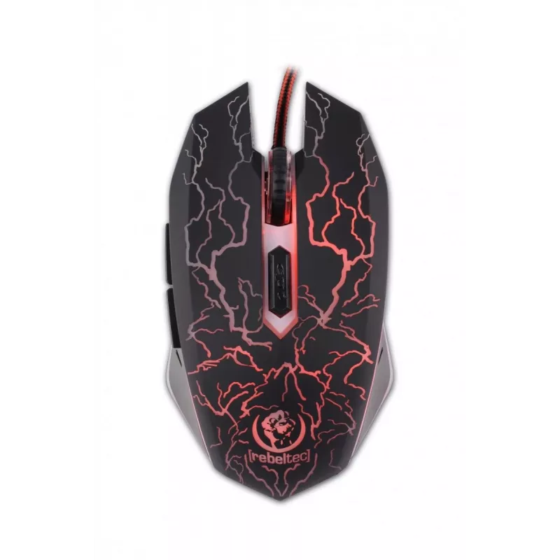 Rebeltec Diablo - myš - optická - 6 tlačidiel - káblová - USB