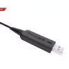 Koss | slúchadlá | CS195 USB | káblové | on-ear | mikrofón | čierna