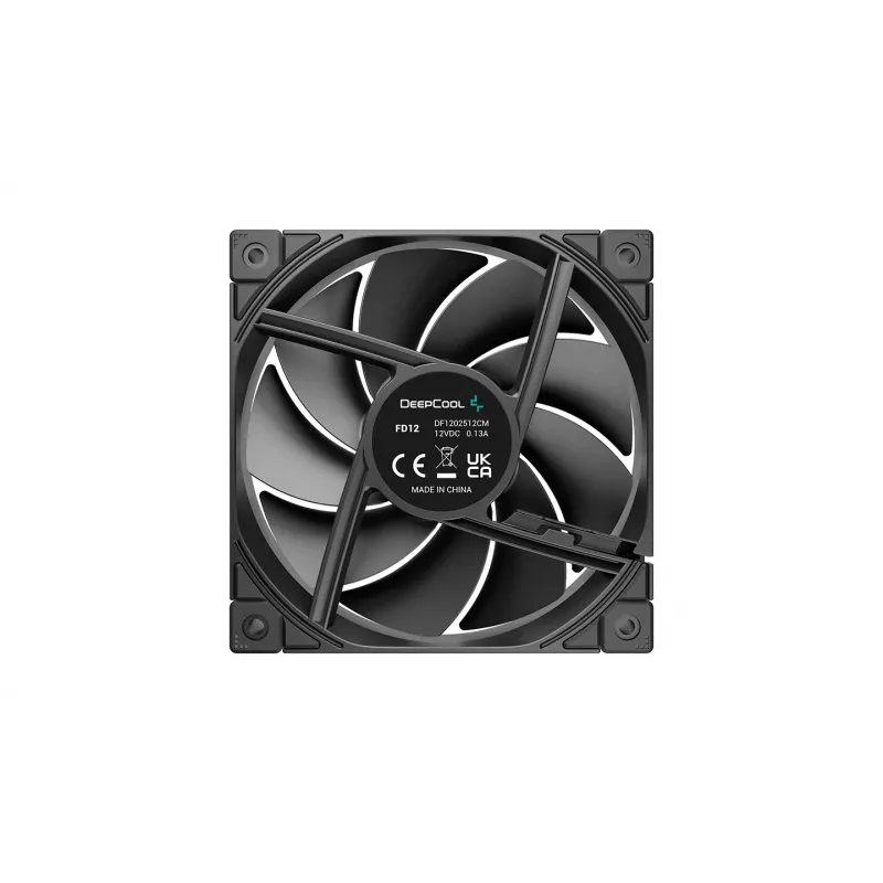 DeepCool FD12 Performance 120 mm ventilátor do skrinky (R-FD12-BKNPN1-G)