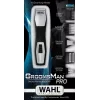 Strihač Wahl GroomsMan Pro batéria čierny nerezová oceľ 0,7 mm 3 cm