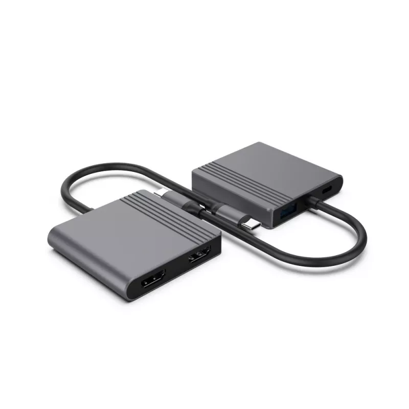 I/O adaptér USB-C na HDMI/USB3/3-IN-1 A-CM-COMBO3-04 GEMBIRD