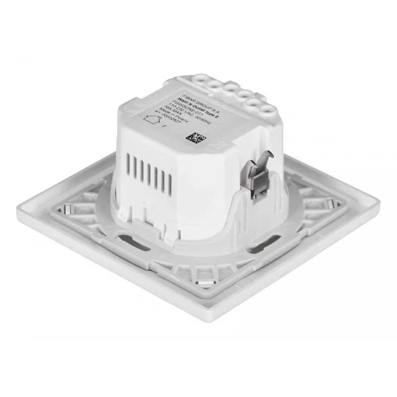 Fibaro zásuvka Walli Outlet N typ E antracit FGWSONE-011-8