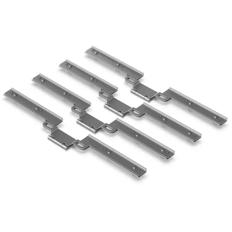 Sada na stohovanie do racku Ubiquiti UACC-Rack-Stacking-Kit 12U strieborná