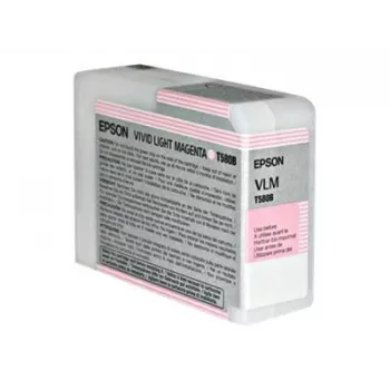 Epson Singlepack Vivid Light Magenta T580B00, Vivid light Magenta, pigmentový atrament, 80 ml, 1 ks