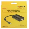 Kábel DeLOCK 0,16m DisplayPort HDMI DVI Mini DisplayPort