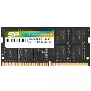 Pamäť do notebooku DDR4 SO-DIMM Silicon Power SP008GBSFU320X02 8GB 3200MHz 260-pin 1,2V CAS22