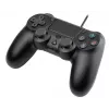 Káblový gamepad TRACER SHOGUN PRO čierny — 16 tlačidiel, analógový/digitálny, 1,5 m kábel, vibrácie, PC/PS4/PS3