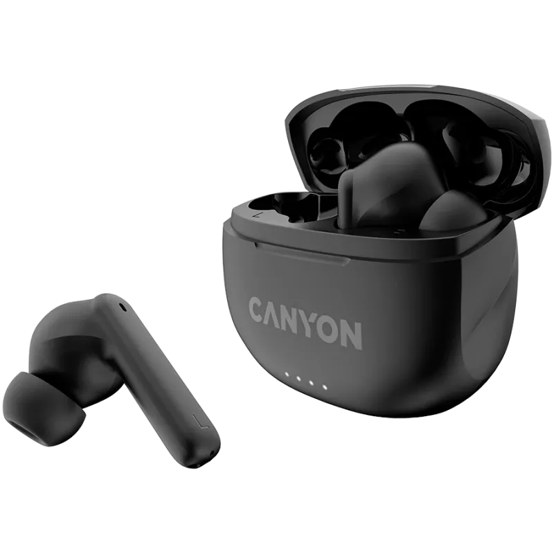 Bluetooth headset TWS-8 ENC Earbuds/BT 5.3 čierny