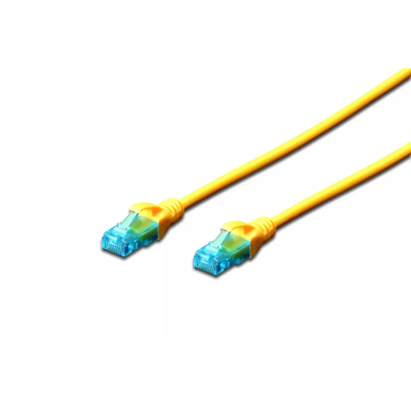 Digitus DK-1512-020/Y Ethernet patch kábel žltý