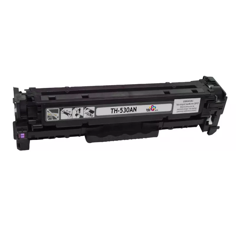 Toner TB kompatibilný s HP CC530A, 100 % nový, čierny