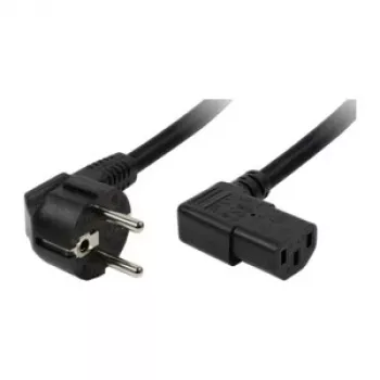 LogiLink CP103 napájací kábel, uhlová CEE 7/7 na uhlovú IEC C13, 2 m, čierny