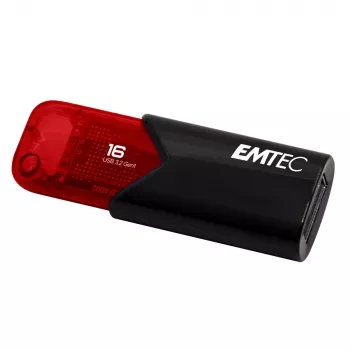 USB flash disk Emtec 16 GB USB Type-A 3.2 Gen 2 čierna červená