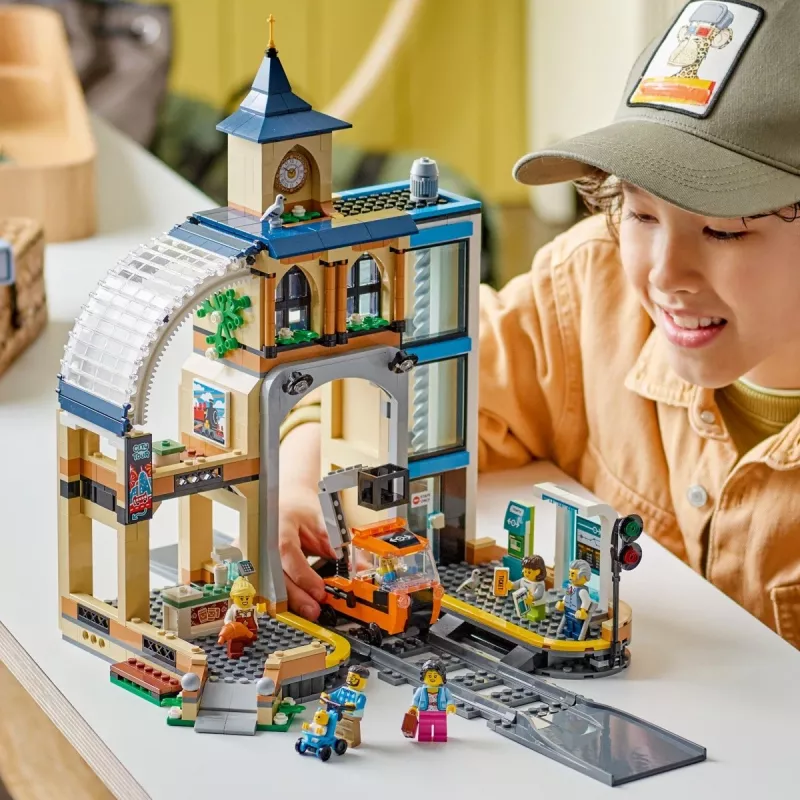 LEGO CITY 60469 Hlavná vlaková stanica