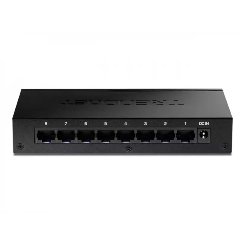 TRENDNET 8-portový Gigabit switch s kovovým puzdrom