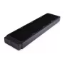 Radiátor Alphacool 14473 mosadz meď oceľ čierny 124 mm šírka