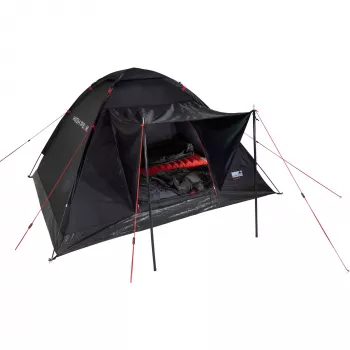 Pyramídový stan High Peak Beaver 3 3 osoby pevný rám vodotesný 150 cm