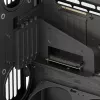 HAVN HS 420 VGPU PC skriňa, Midi-Tower, E-ATX, tvrdené sklo, PCIe-5.0 Riser kábel - čierna