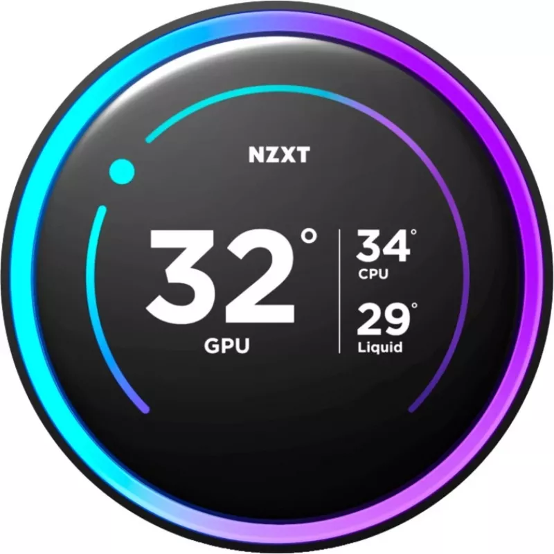 NZXT KRAKEN Elite V2 240 kvapalinové chladenie displej čierny RL-KN24E-B2 (RL-KN24E-B2)